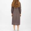 Платье миди с V-образным вырезом с принтом ravena Женское LA PETITE ETOILE