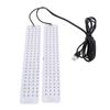 Светодиодная лампа для выращивания растений 5 В Функция таймера с памятью 3000K Диммируемая 2 головки Красный Синий светодиодный свет Растение