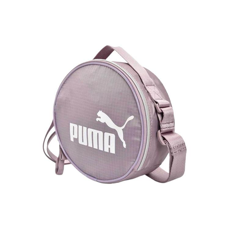 PUMA Polyester Small Round Bag, Shoulder Bag, Crossbody Bag, Handbag Regular Women's Dream Purple 075718-02