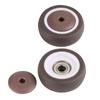 Mute Rubber Casters TPR Coated Wheel New Trolley Case Wheels