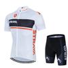 New Strava Cycling Suit Men's Outdoor Sports Cycling Short Sleeve Strap Shorts Set
