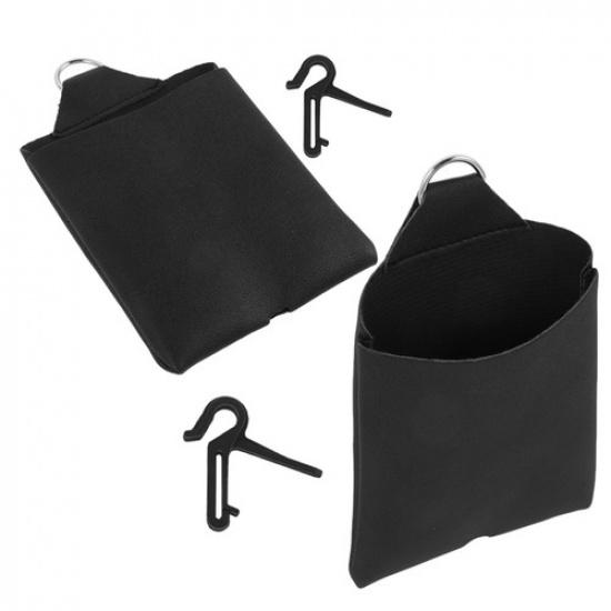 2 Pcs Car Air Vent Outlet Organizer Storage Bag Mobile Wallet Mounted