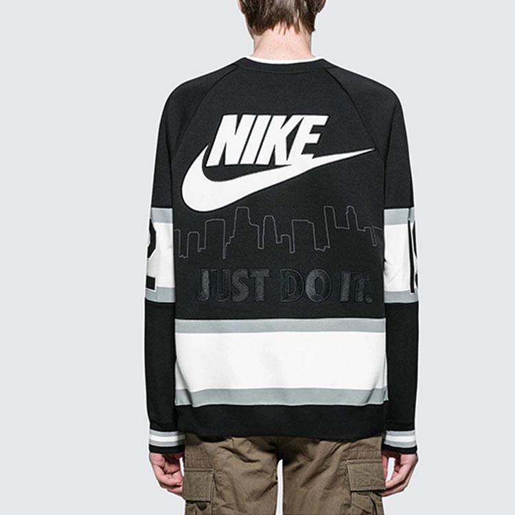 Nike Толстовка City Edition Los Angeles Spliced Limited Edition Мужская толстовка черного цвета AR1986-010