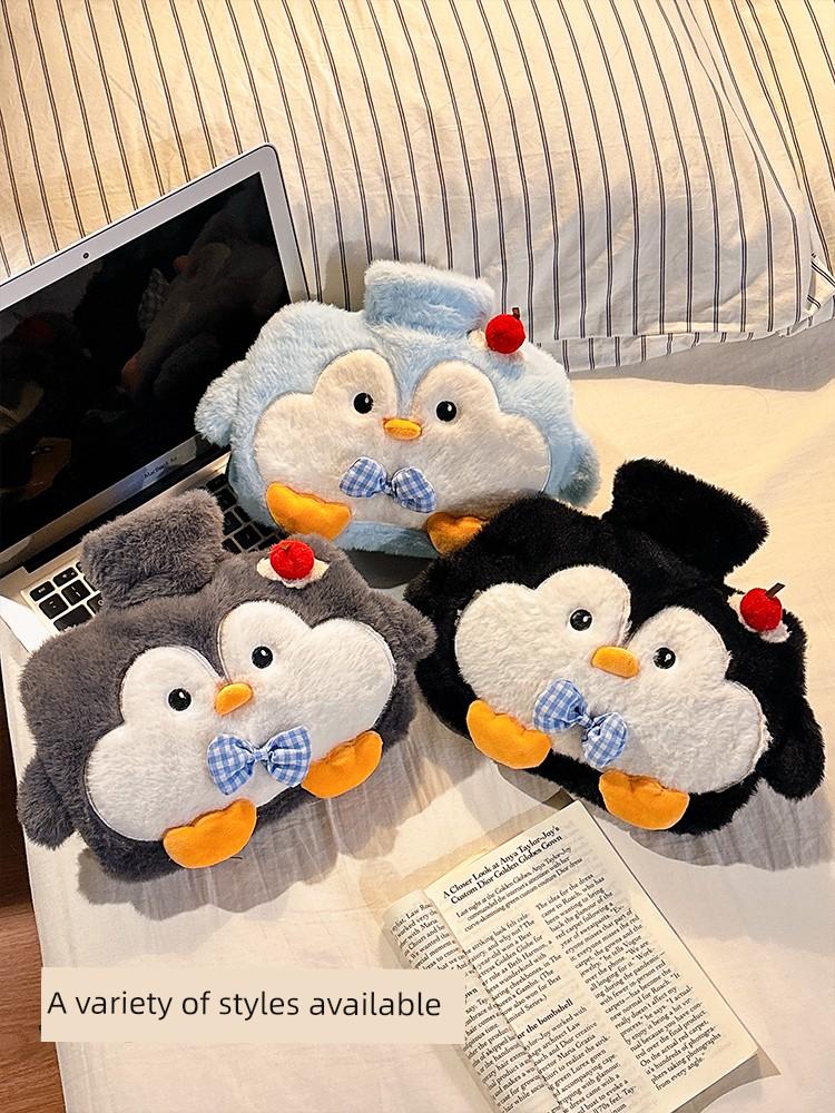 Cute Water-Filled Hot Water Bottle, Thickened Explosion-Proof Large Size, Suitable for Girls with Menstrual Pain, Can Be Used as a Hand Warmer