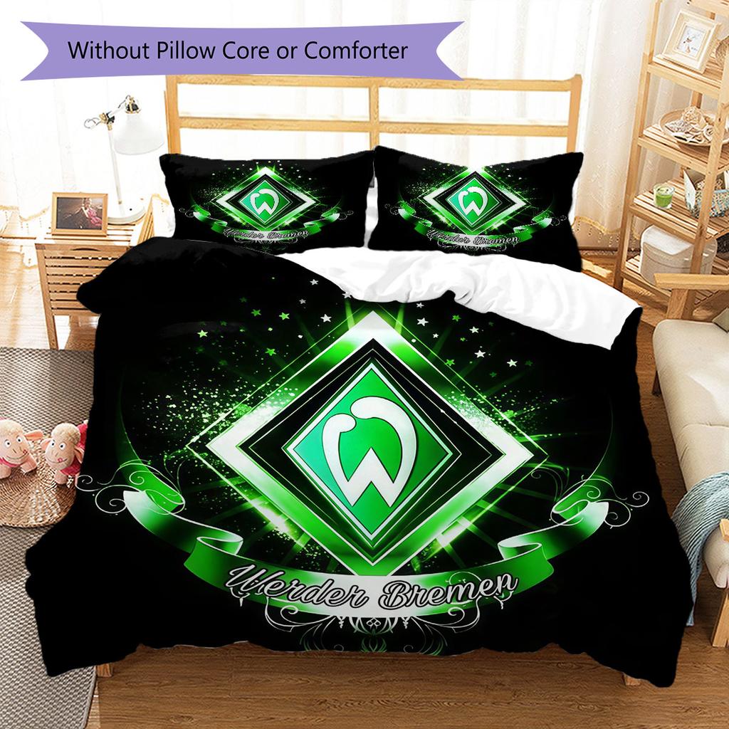 Werder logo Bedding Quilt Set Quilt Cover Pillowcase Home Decoration Birthday Gift (1 * duvet cover + 2 * pillowcase, without core)