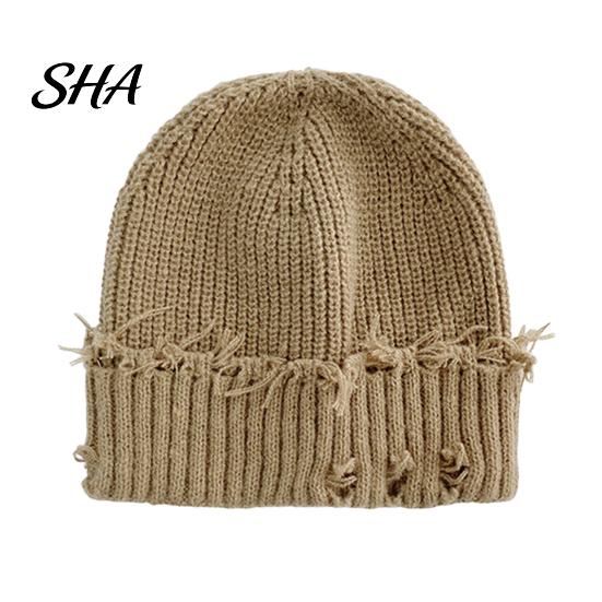 Fashionable Travel Accessories Winter Knit Hat for Men Women, Chunky Snow Cap, Lightweight Warm Stretch Fit Thermal Cap Hats, Unisex Slouchy