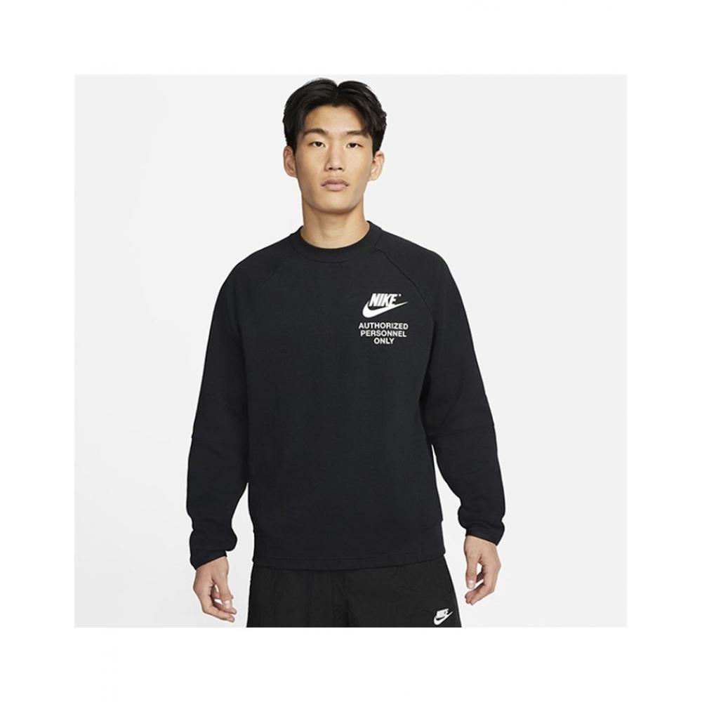 Nike Футболка с длинным рукавом, флисовый топ с рисунком Dm6555 010 S2205