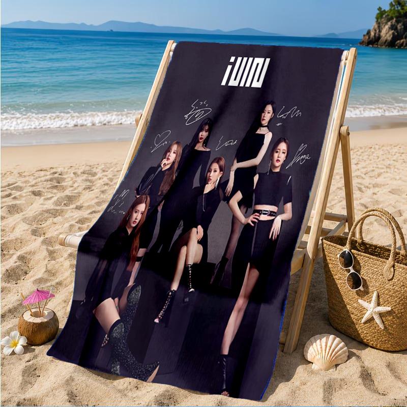 Kpop idle Group Dynasty Beach Towel, Microfiber Beach Towel, Perfect For Pool, Beach, Travel, Home Decor Beach Party Fan gifts