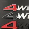 Car Styling 3D 4WD 4 Wheel Drive J3Offroad 4 x 4 Car Metal Alloy Trunk Fender Adhensive Badge Body Tailgate Displaceme Emblem