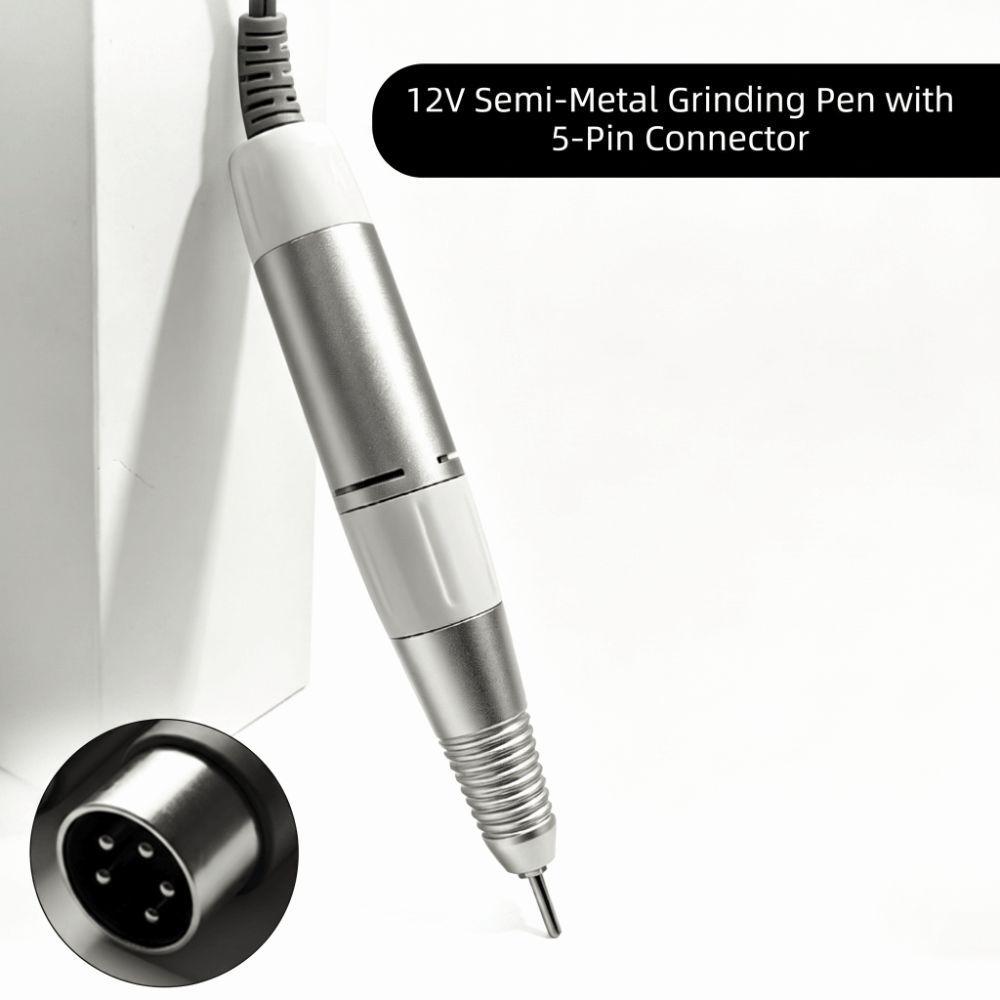 Replacement Handle Nail Art Grinding Pen Pen Handle Manicure Pedicure Tool Nail Polishing