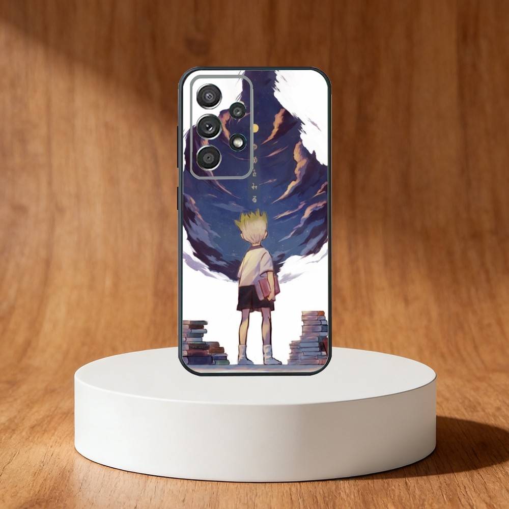 Чехол для телефона Dr Stone A-Anime для Samsung S25, S24, S21, S22, S23, S30, Ultra, S20, Plus, Fe, Note, 10, 9, 5G Черный