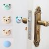 Silicone Anti-crash Pad Self Adhesive Wall Protector Doorstop Door Stopper Door Handle Bumper