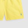 Polo Ralph Lauren SS24 Шорты повседневные пляжные прямые со шнурком с принтом пони для детей Желтые CWPOSWMYCX20078-730