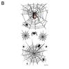 Fake Tattoo Easy To Use Eco-friendly Waterproof Sweat-proof Fun Body Art Tool Lightweight Halloween Spiderweb Body Sticker for Party