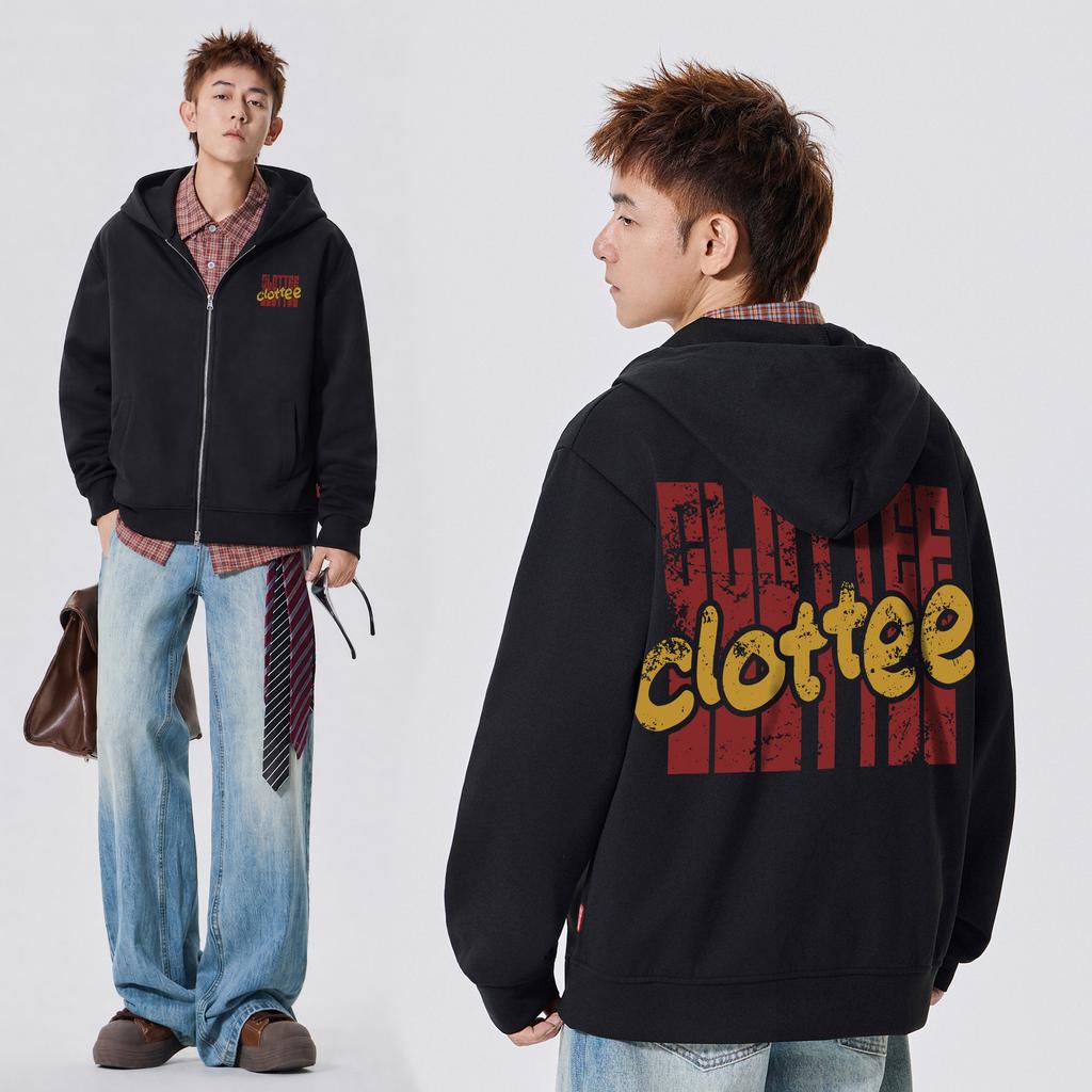 CLOT Sweatshirts Unisex Hooded Non Detachable Moderate Straight Fit EL630120A0600102-W2