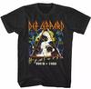 ГОРЯЧАЯ Футболка Def Leppard Hysteria Tour 1988 Рок-группа Размер S-3XL