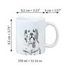 Clumber Spaniel - cup with a dog, cute cup with graphics, a gift with your photo from the Art-Dog brand