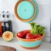 Отличный яркий цвет, гладкий край, 4 цвета, круглый многоразовый складной чехол для остатков посуды, палатка для кухонной крышки для овощей