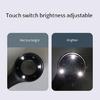 60X Handheld Magnifying Glass Adjustable Bright LED Light Rechargeable Magnifier
