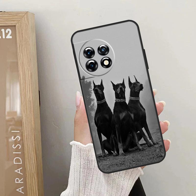 Чехол с изображением собаки таксы добермана для OnePlus 12 11 9 10 Pro 9RT 10T 10R 12R OnePlus Nord 2 CE 3 Lite CE4 N10 N20