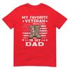 Father Veterans Day My Favorite Veteran Is My Dad For Kids TShirt