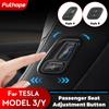 Futhope Copilot Регулировка сиденья беспроводного переключателя для Tesla Model3 Model Y-2023 Обновление пульта дистанционного управления второго пилота