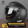 3C Certified Motorcycle Helmet for Men & Women: All-Season, Warm, Safe, Half Helmet for Winter.