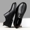 Fashion Genuine Leather Casual Oxford Shoes for Men Round Toe Man Formal Shoes Handmade Mens Business Flats Leisure Walk Dress Footwear