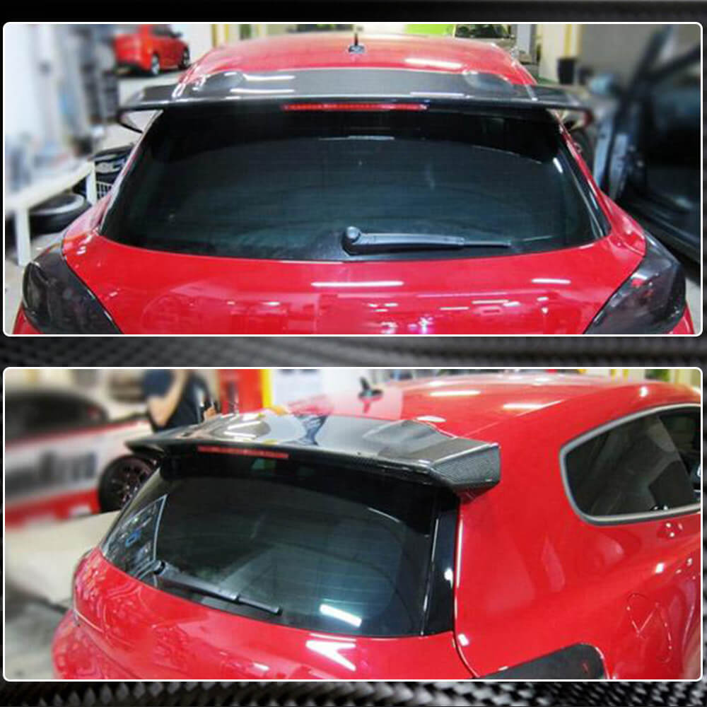 Спойлер V2 (для Base, Карбон) для Volkswagen Scirocco