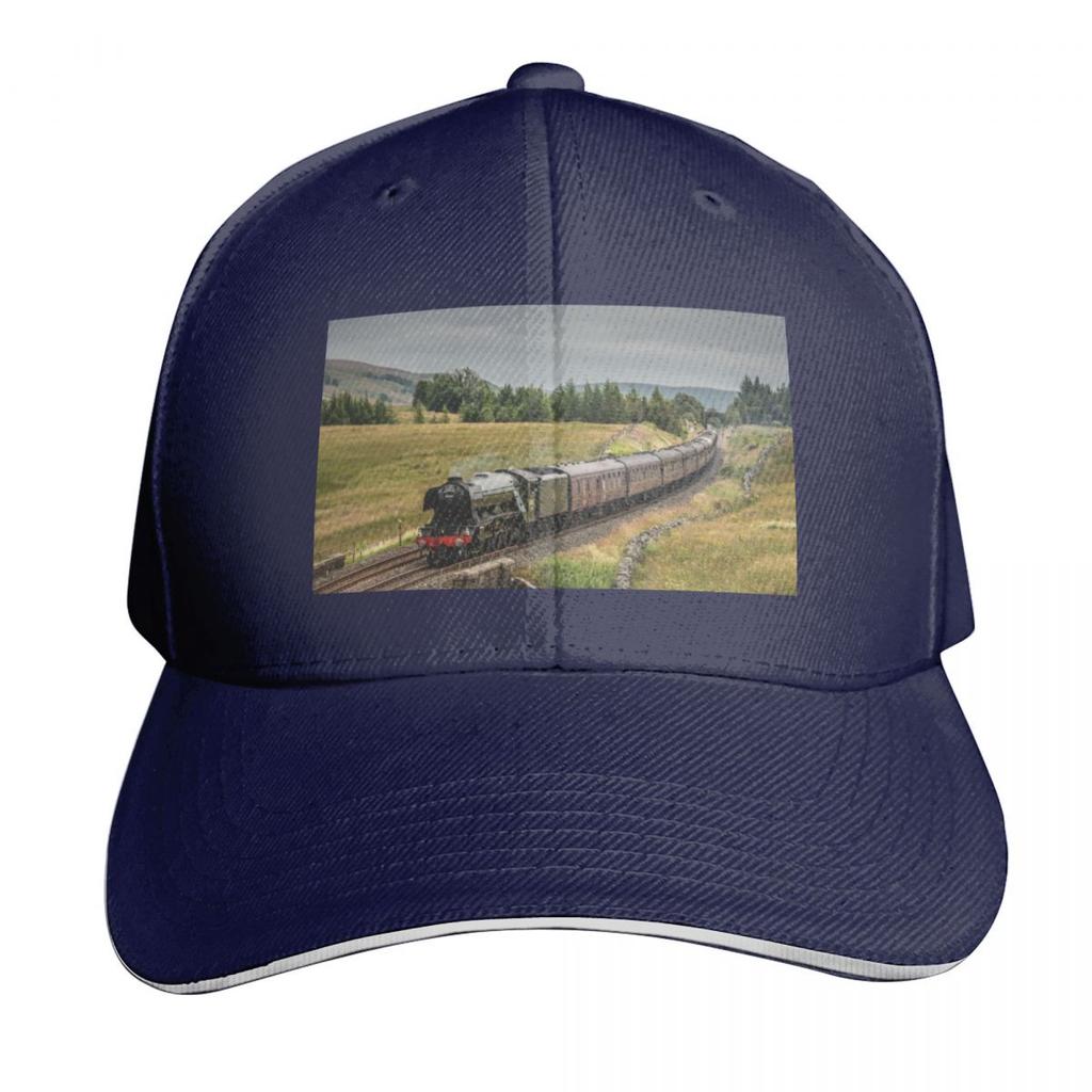The Flying ScotsUnisex on the Settle to Carlisle Railway Baseball Cap Golf Hat New In Hat Trucker Cap Unisex Womens