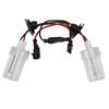 2Pcs 8000K Xenon Headlight HID Bulbs Replacement 100W 6800LM D2S Socket for 12V Car