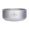 Boundless Voyage Titanium Titanium Ideal for Outdoor and Includes Storage Bag Bowl, Double-Walled, Heat-Resistant, Lightweight, Tableware, Hiking,