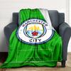 Manchester City Crest Blankets Flannel Printed Breathable Warm Throw Blanket for Home Office Bedspreads 0708a9
