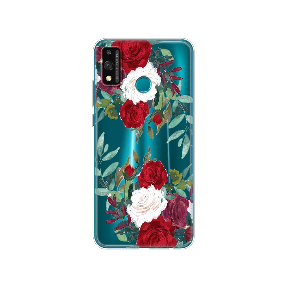 Силиконовый чехол для Honor 9x lite, чехол для телефона huawei Honor 9X lite, мягкий чехол 6,5 дюйма, чехол, чехол, чехол etui, бампер