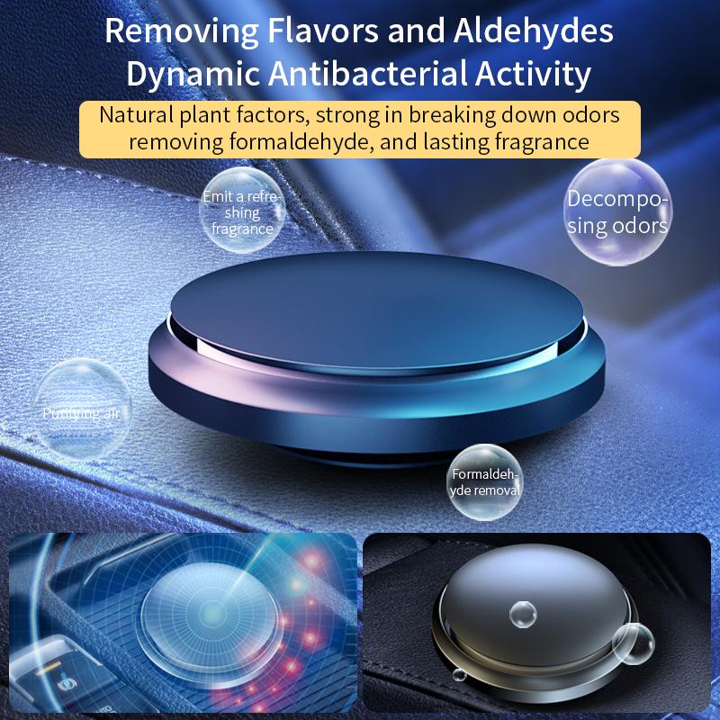 Creative Car Air Freshener Aluminum Alloy UFO Styling Perfume Car Accessories Interior Air Fresh Fragrance Auto Air