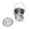 Гладкая внутренняя полость горшок для очистки масляной живописи очиститель кистей для рисования очистка кистей для масляной живописи