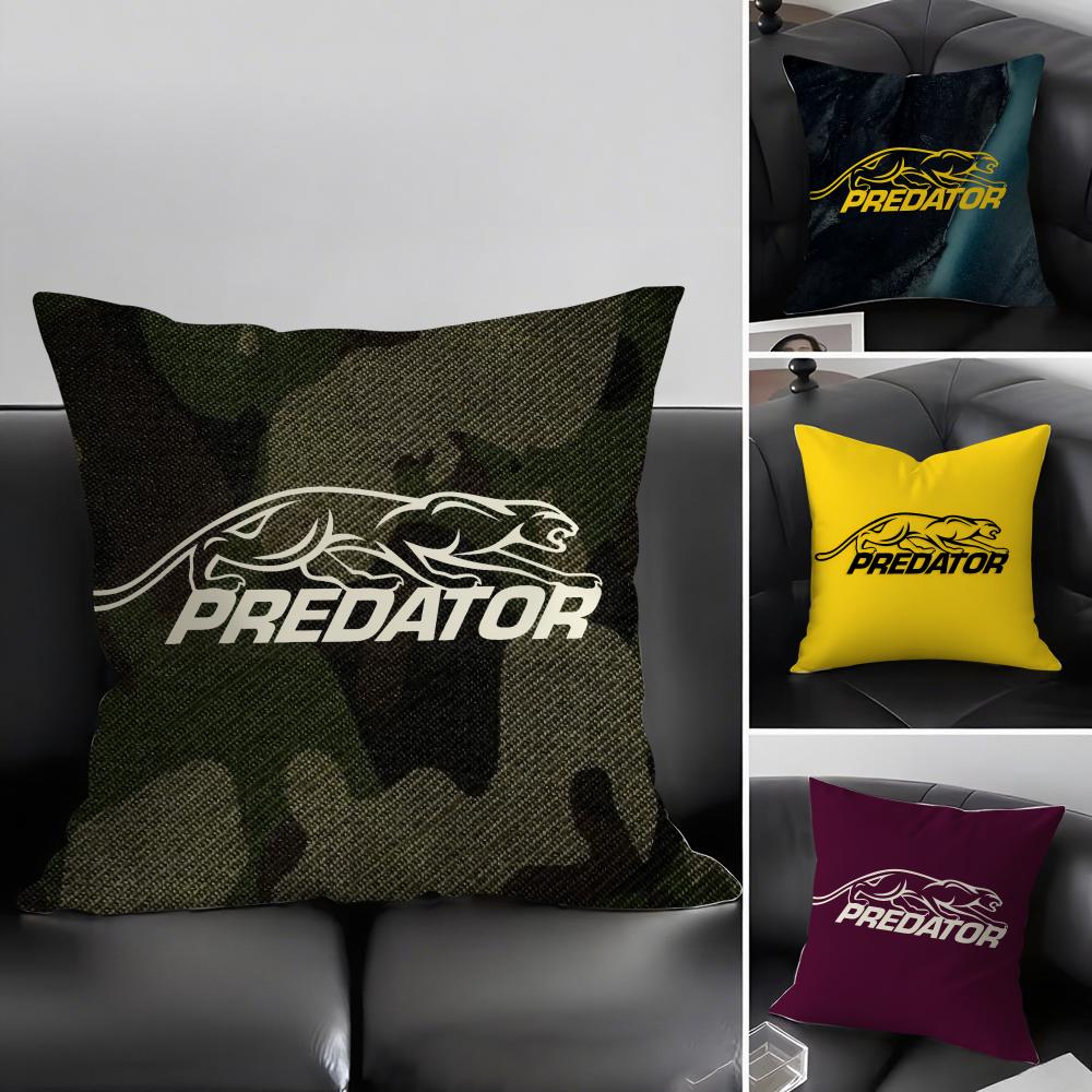Бильярд Подушка для сиденья Predator Элегантная Подушка для комфорта Наволочка для дивана-кровати Двусторонняя печать Невидимая молния Домашний декор