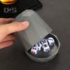 1 Set Dice Cup with Base 5 Dot Dice Heavy Duty Manual Shaker Cup Adults Family Night Bar Party Gambling Drinking Board Game Casino Equipment