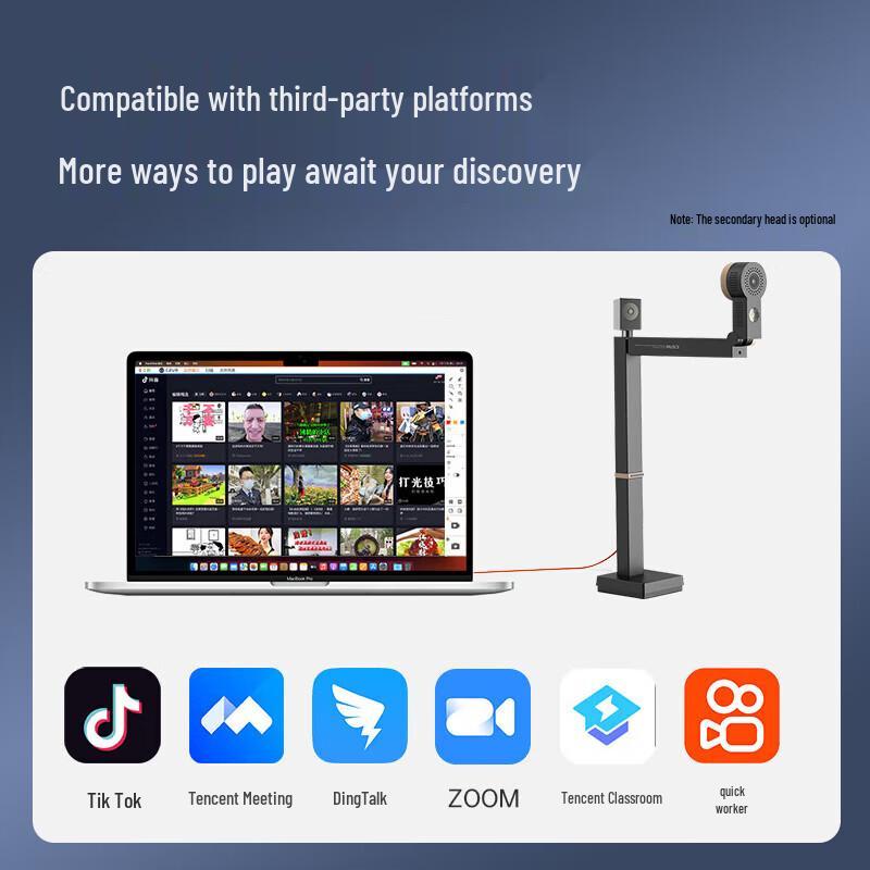 CZUR Fancy S+ Dual Camera Document Camera CN plug (adapter included)