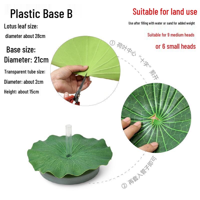 Танцевальные реквизиты «Цветок лотоса и лист лотоса» из ЭВА для декорации сценического оформления пруда