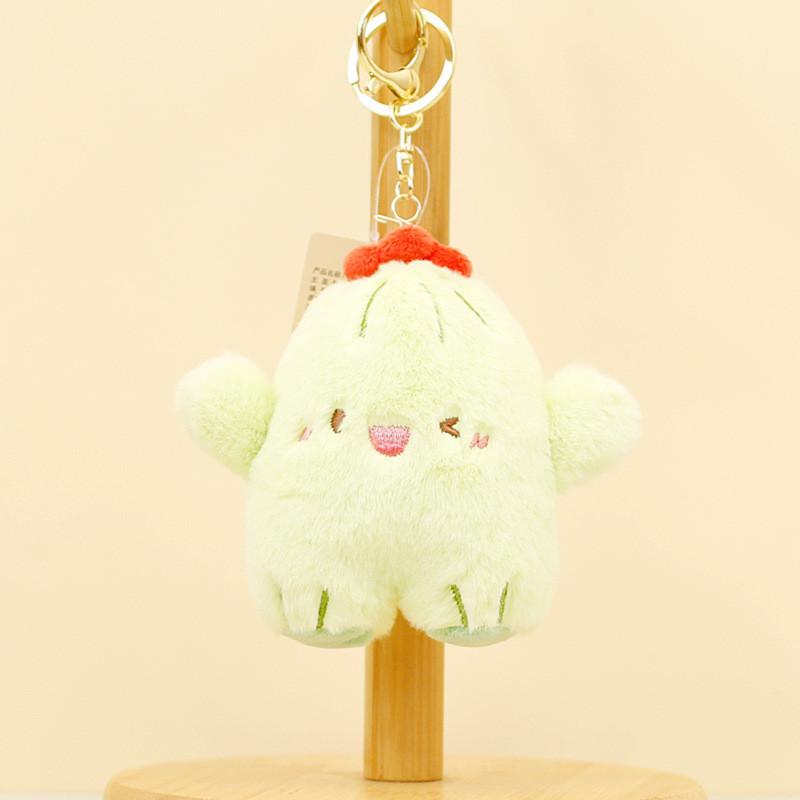 Милый Брелок-Кактус Плюшевая Кукла Короткий Плюш Идеально Подходит Для Сумок
