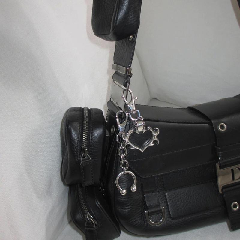 Подвеска в виде подковы из нержавеющей стали, уникальные серьги-украшения, модные стильные серьги-подвески на сумку для любого случая