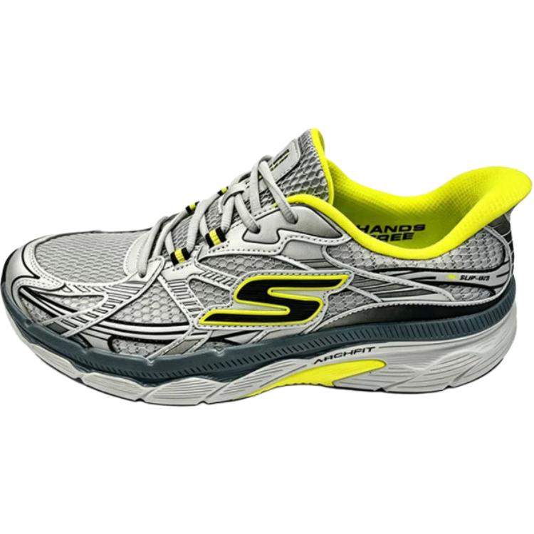 Skechers Running Shoes Men's Low Top Green 221103-GYLM