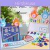 Wooden Montessori Number Teaching Aids Magnetic Bead Maze Counting Board For Kids Educational Toy