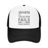 Ham Radio Operator Never Let You Down Foam Trucker Hats Men Women Summer Cooling Mesh Baseball Cap Casual Sun Hat Adjustbale