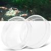 2PCS Aquarium Shrimp Feeding Dish Bowls  Acrylic Fish Tank Feeder Round for Pet Turtle