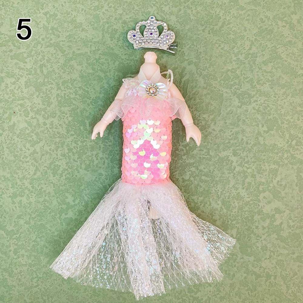 Детский DIY Девочки Высококачественный Наряд 18 Стилей Можно Наряжать Юбочный Костюм 16~17см Кукла/1/8 BJD Кукла