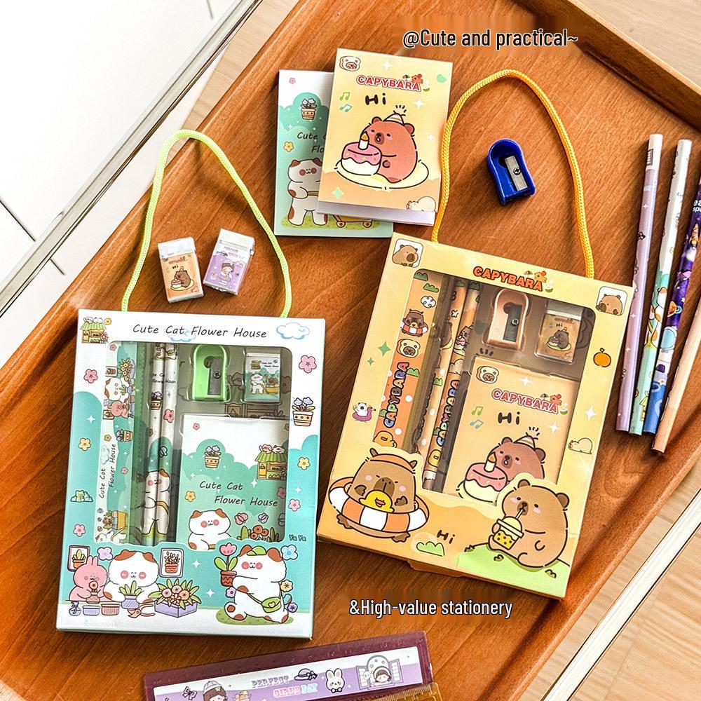 Children's Back-to-School Stationery Gift Set: Reward Surprise Box for Primary Students and Kindergarten Class Gifts