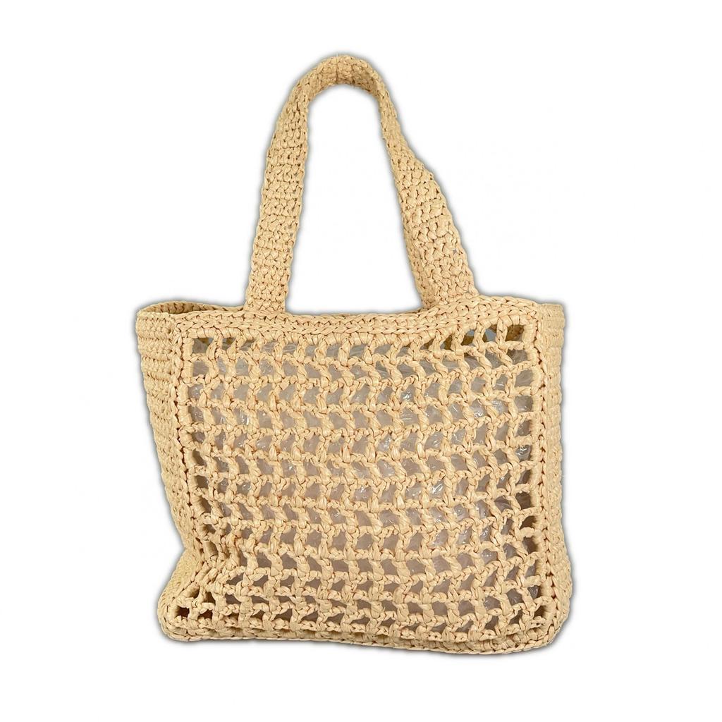 PRADA/Beige/Handbag/WOMEN