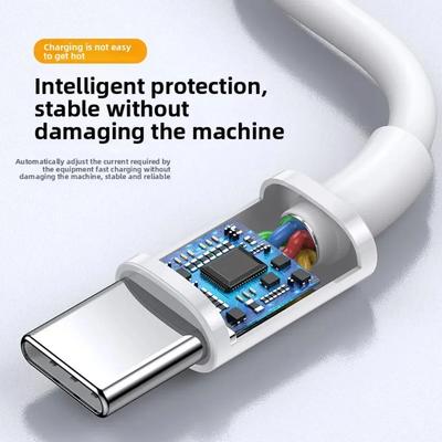 Кабель USB A на Type C для быстрой зарядки 5A PD для Samsung Galaxy S24 iPhone 15 Plus Xiami Poco X6 Huawei Nova 12 Аксессуары для Android